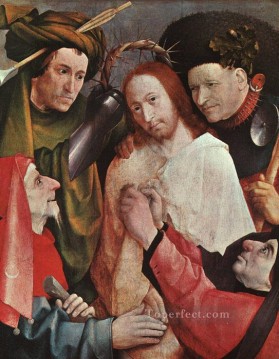 宗教的 Painting - キリストをあざけるロココ調のジャン・アントワーヌ・ワトー